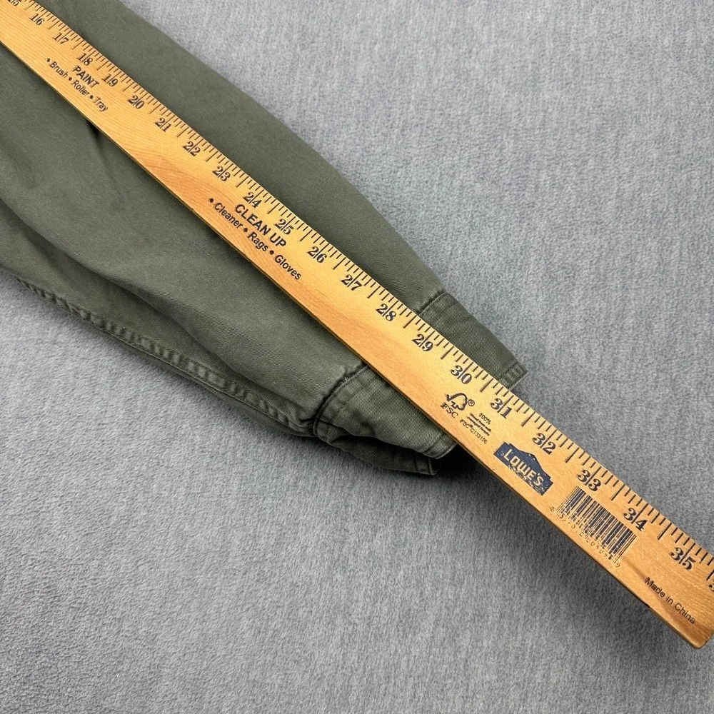 Levis Shirt Jacket Mens XL Green Sherpa Lined Canvas Shacket‎ Button Up Coat